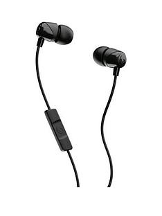 Skullcandy JIB Wired In-Ear Headphones with Built-in Microphone - Black