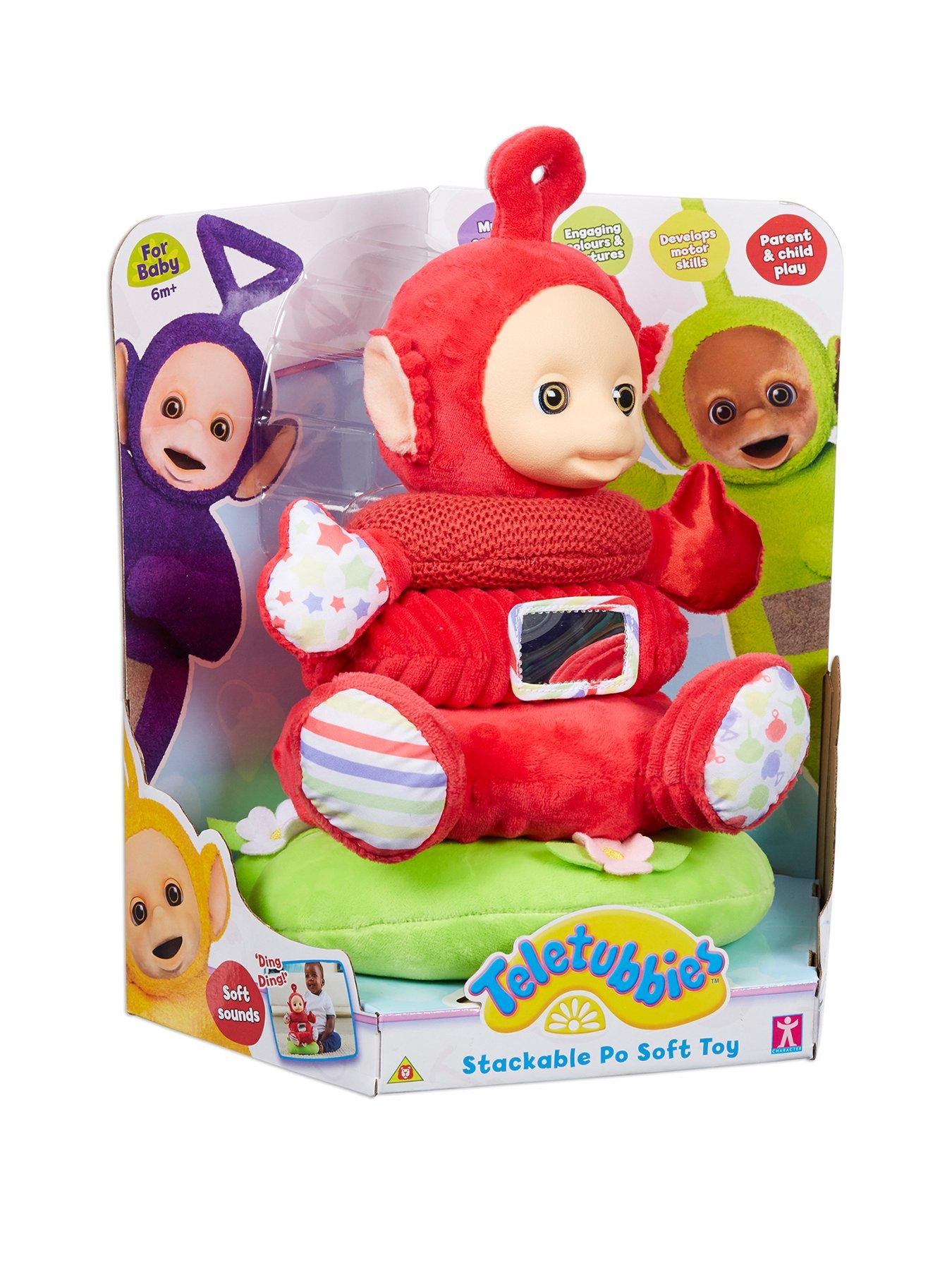 teletubbies stackable po soft toy