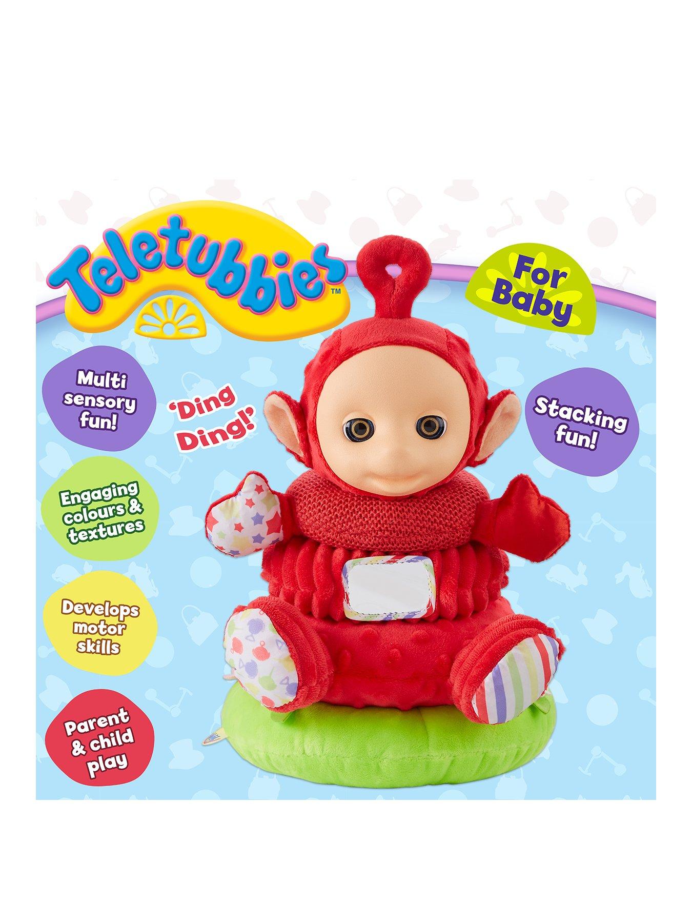 teletubbies stackable po soft toy