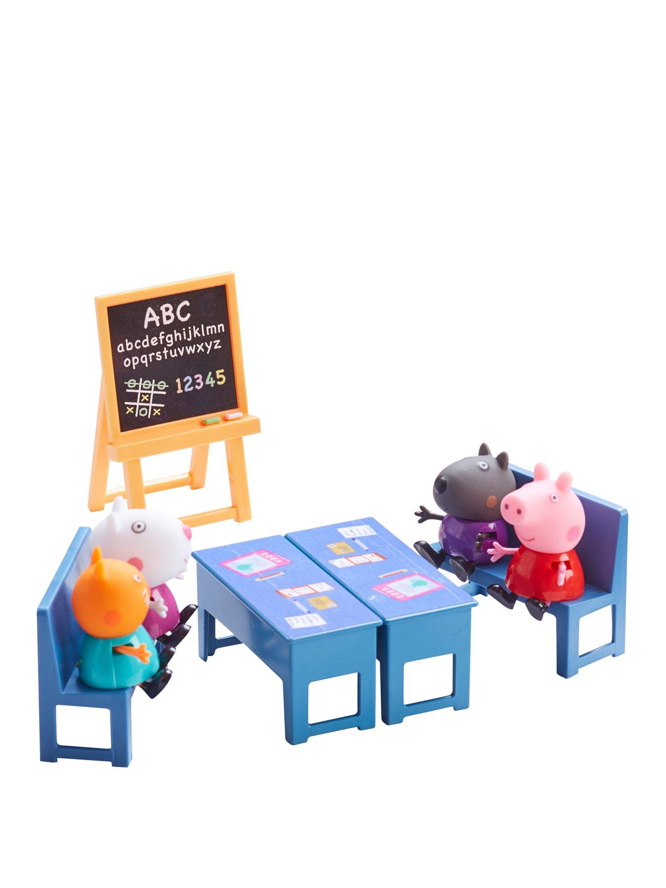 peppa classroom playset