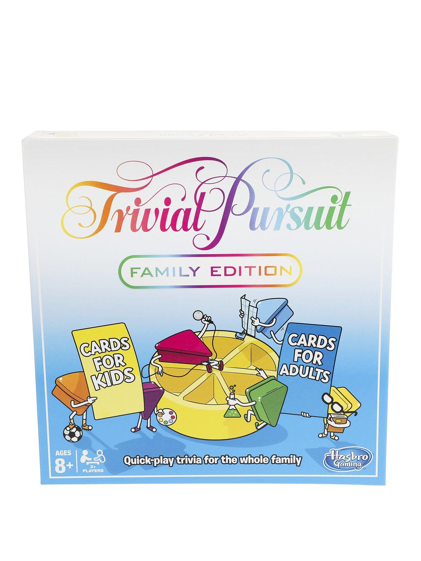 Trivial Pursuit unisex Trivial Pursuit Family Gaming | Family Edition
