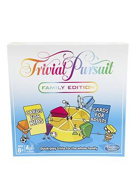 hasbro trivial pursuit: family edition board game