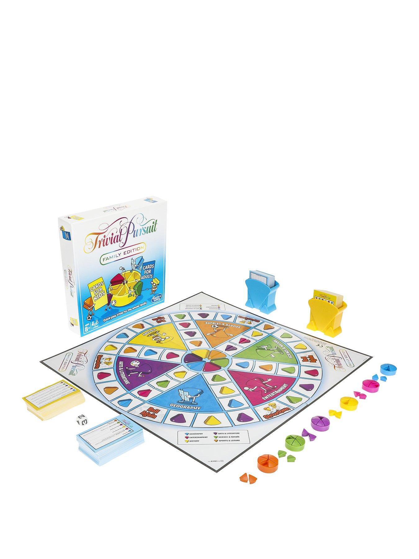 Hasbro Trivial Pursuit: Family Edition Board Game | Very.co.uk