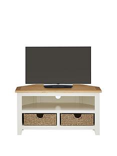 Luxe Collection - Clovely Ready Assembled Corner TV Unit - fits up to 40 inch TV