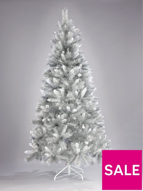 6ft-silver-grey-sparkle-christmas-tree-with-frosted-tips