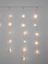  image of very-home-80nbspwarm-white-star-curtain-christmas-light