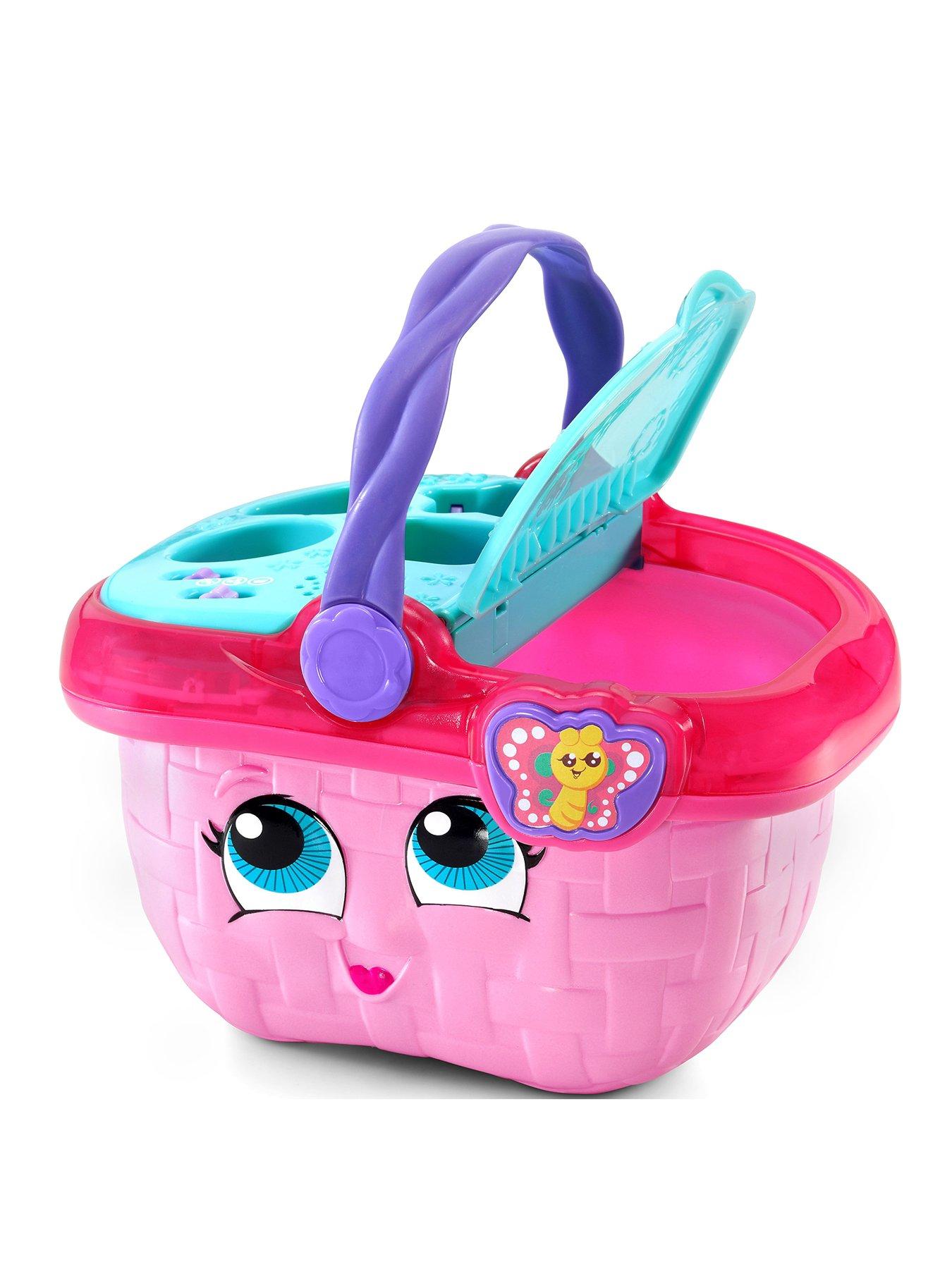 Leapfrog Shapes Sharing Picnic Basket Pink Very Co Uk