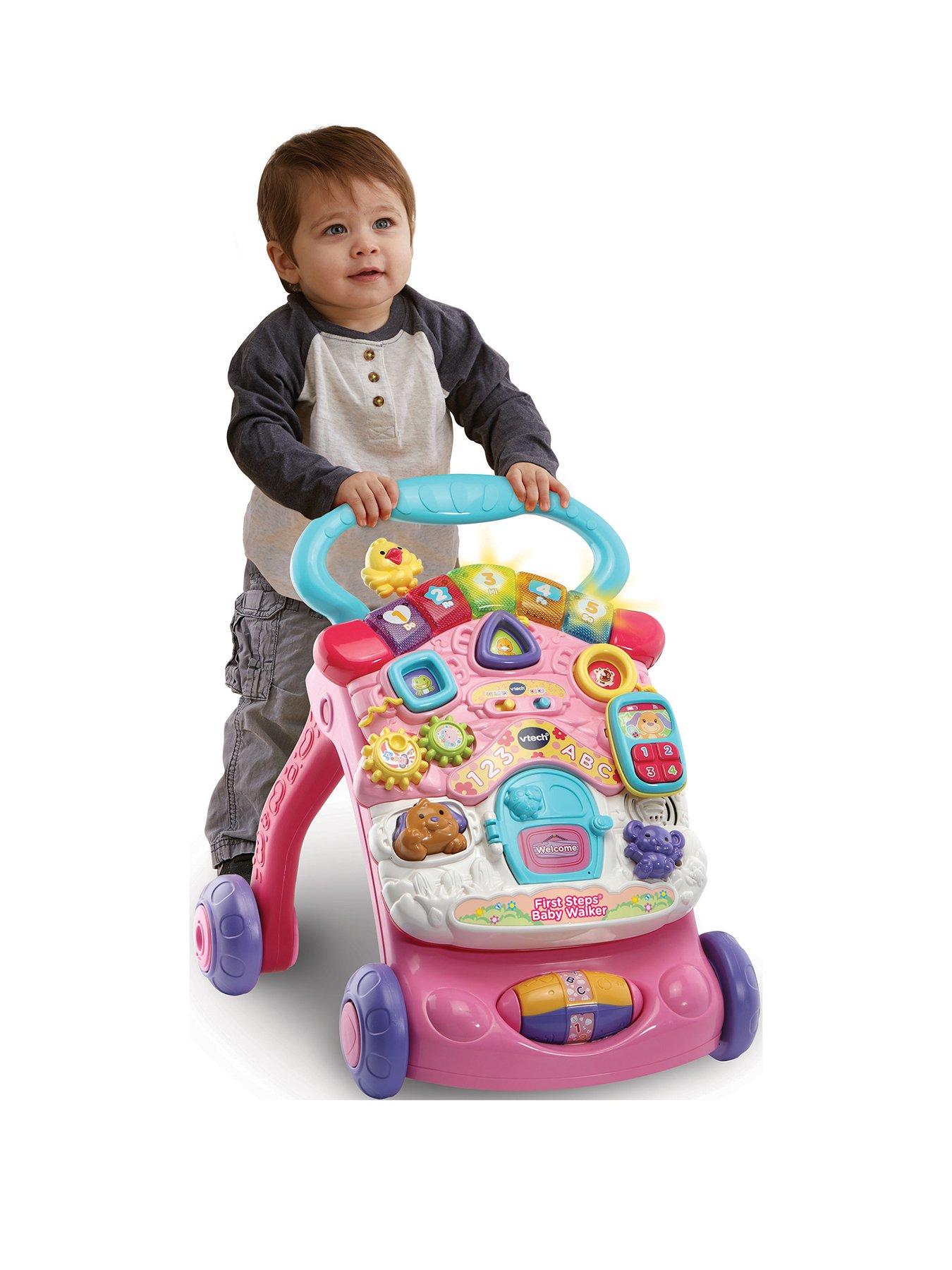 baby walker vtech pink