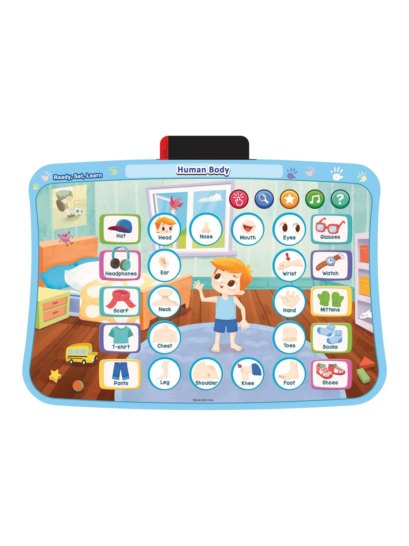 vtech 195803 touch and learn activity desk