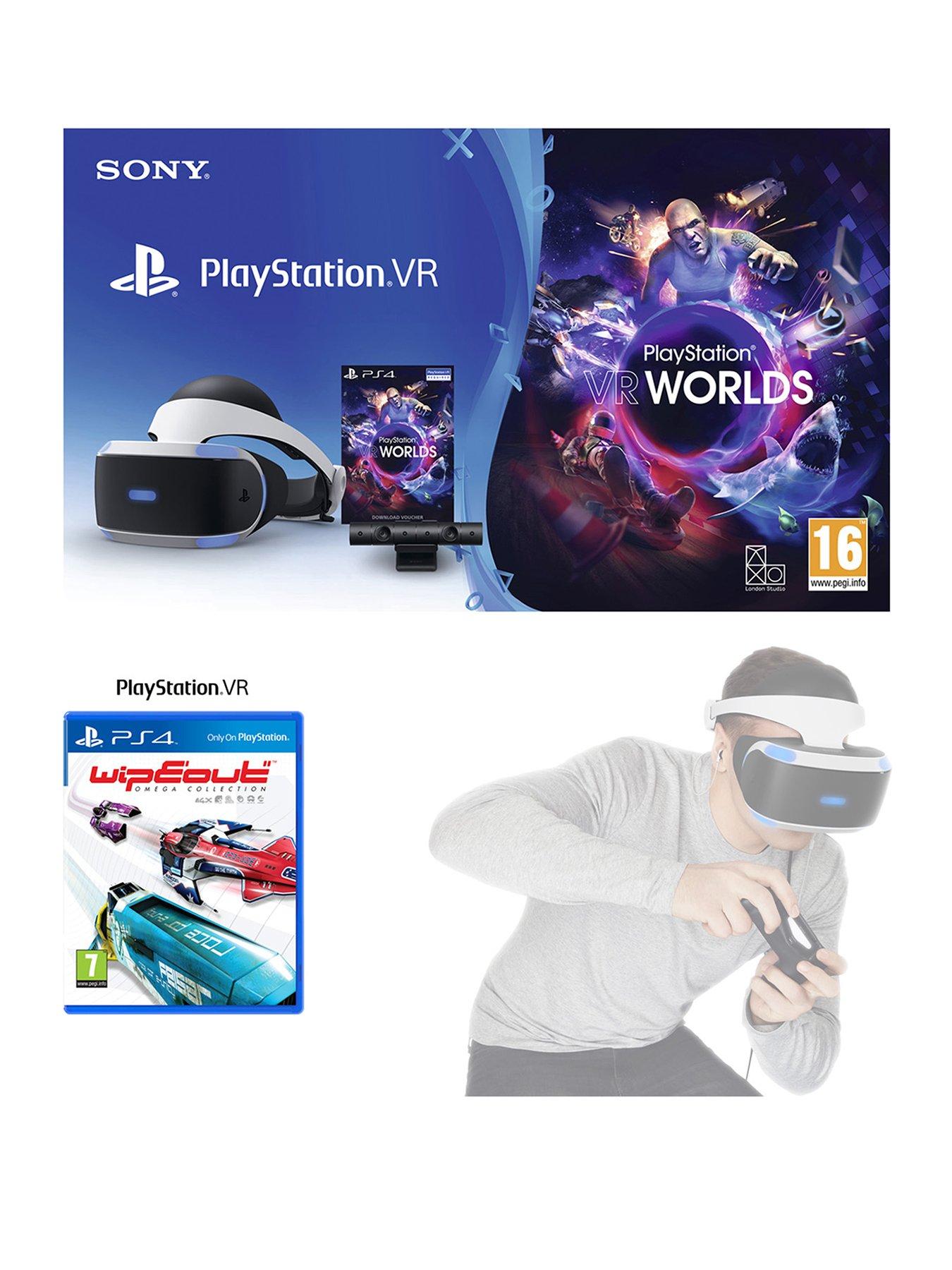 Playstation Vr Starter Pack With Wipeout Omega Collection  – Starter Pack With Wipeout Omega Collection
