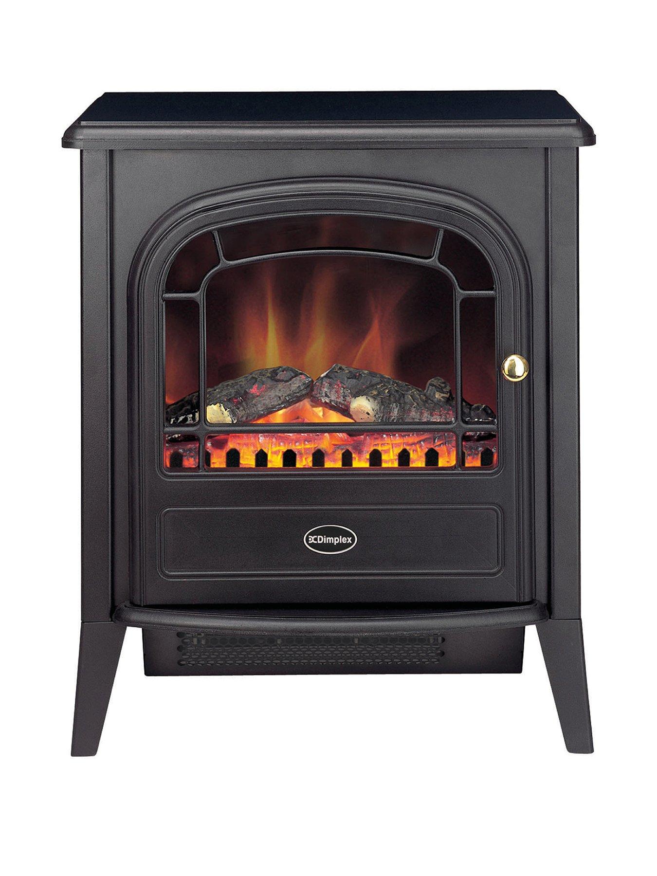 Dimplex Club Optiflame 2kW Electric Stove Fire, Remote Control