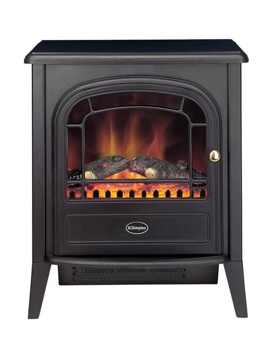 stillFront image of dimplex-club-clb20e-2kw-electric-fire-stove-with-remote-control
