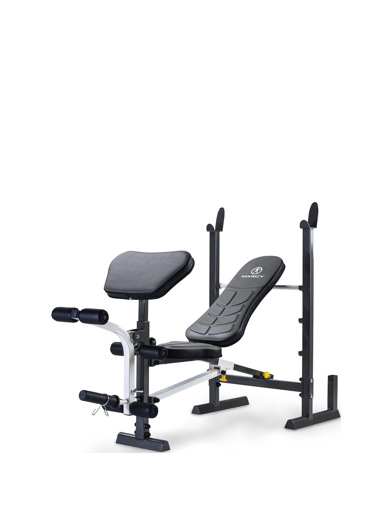 Marcy Folding Standard Weight Bench With Rack review