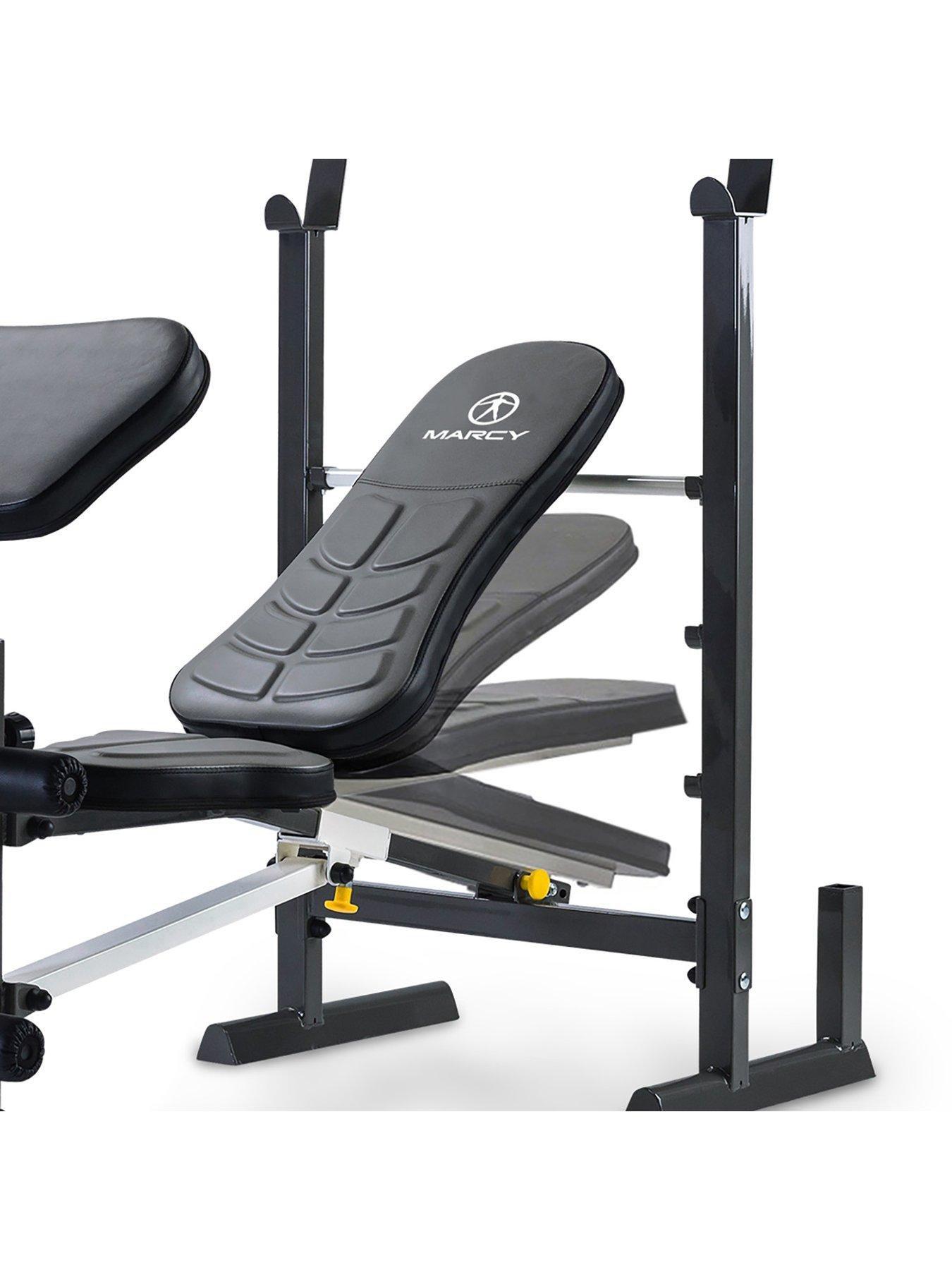 Marcy Folding Standard Weight Bench with Rack Very