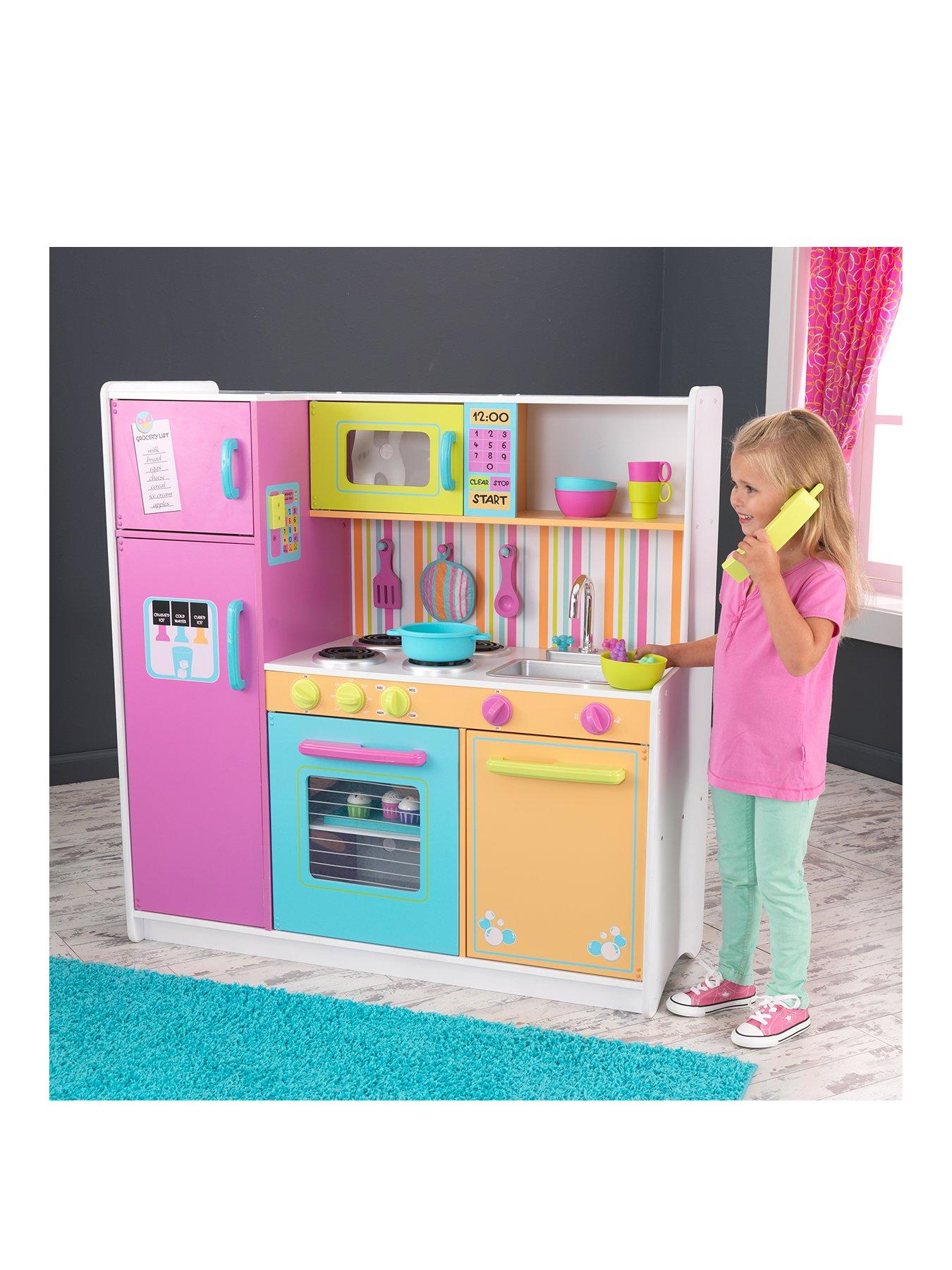 kidkraft deluxe big and bright kitchen
