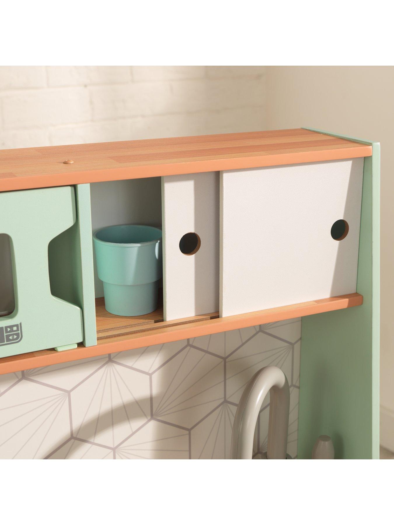 kidkraft mid century kitchen