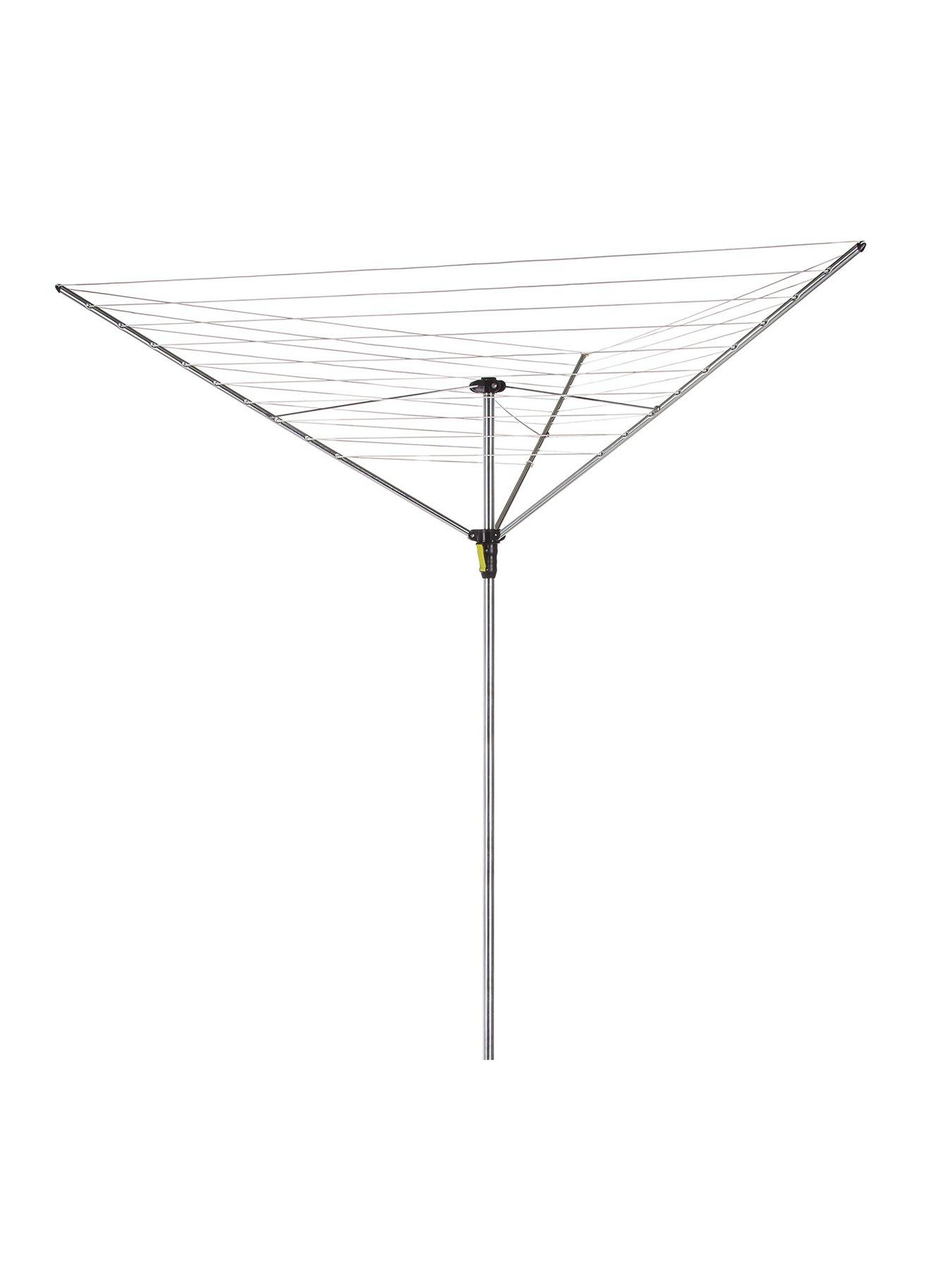 Minky Outdoor Rotary Airer With Accessories 35M 3 Arm Very