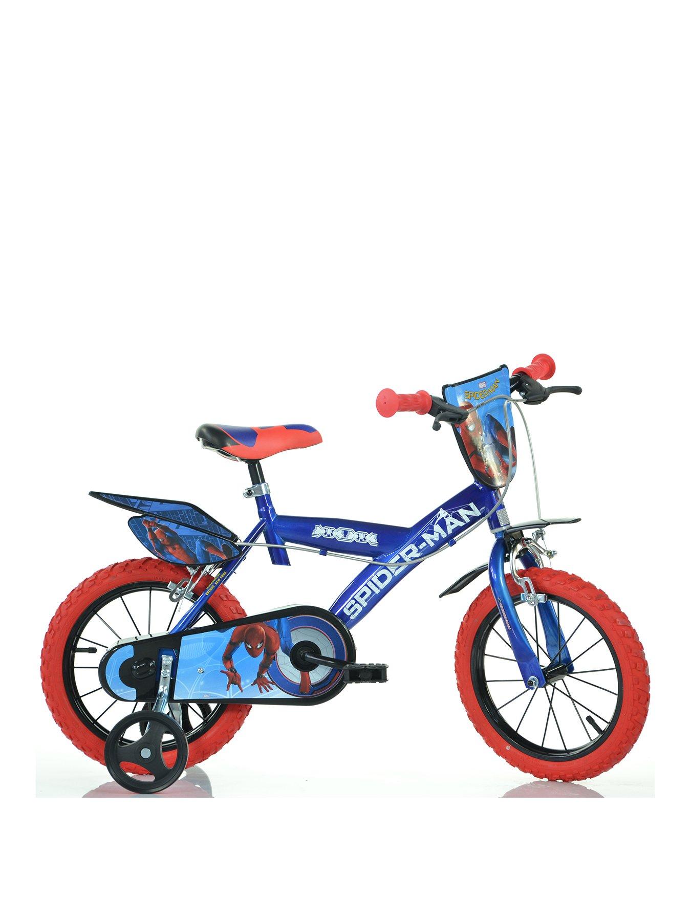 sports direct spiderman bike