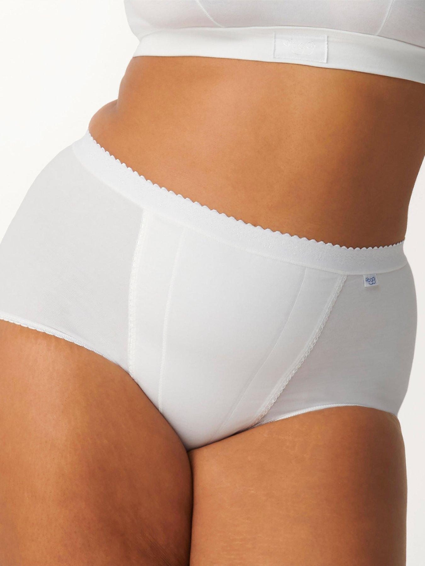 Image 1 of 4 of Sloggi 2 Pack Control Maxi Brief - White