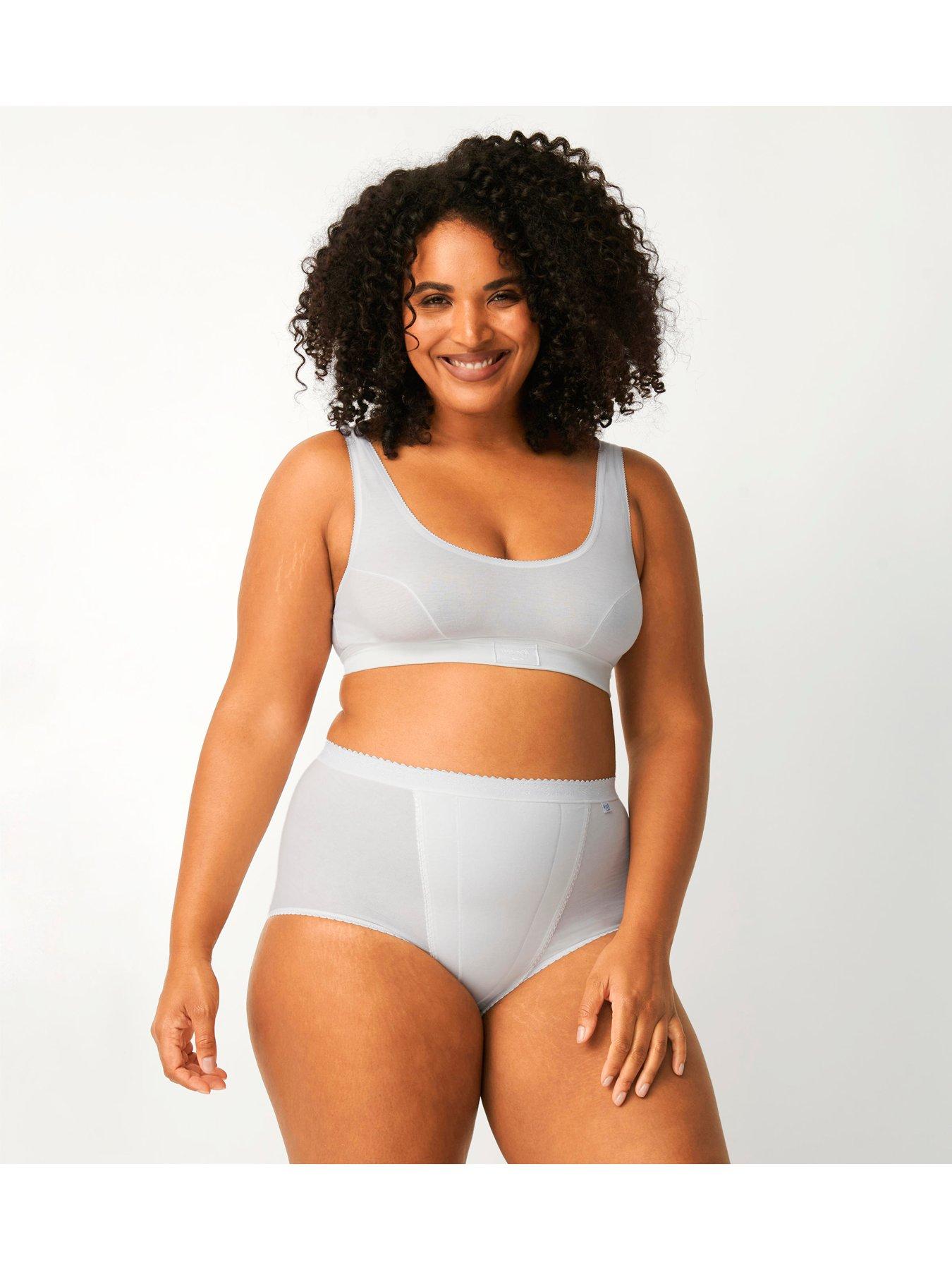 Image 2 of 4 of Sloggi 2 Pack Control Maxi Brief - White