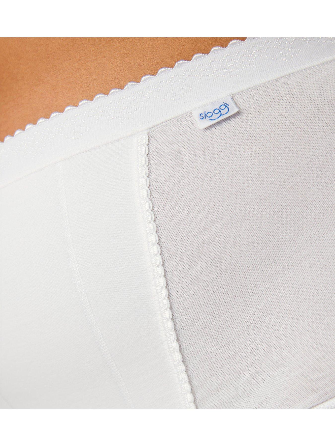 Image 4 of 4 of Sloggi 2 Pack Control Maxi Brief - White