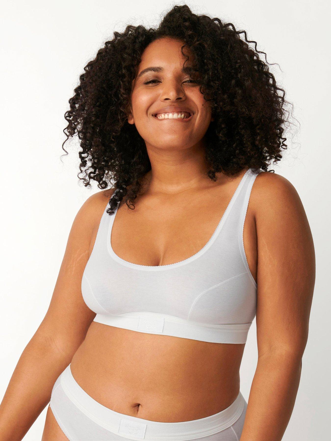 Miss Mary of Sweden Miss Mary Cotton Comfort Bra - White