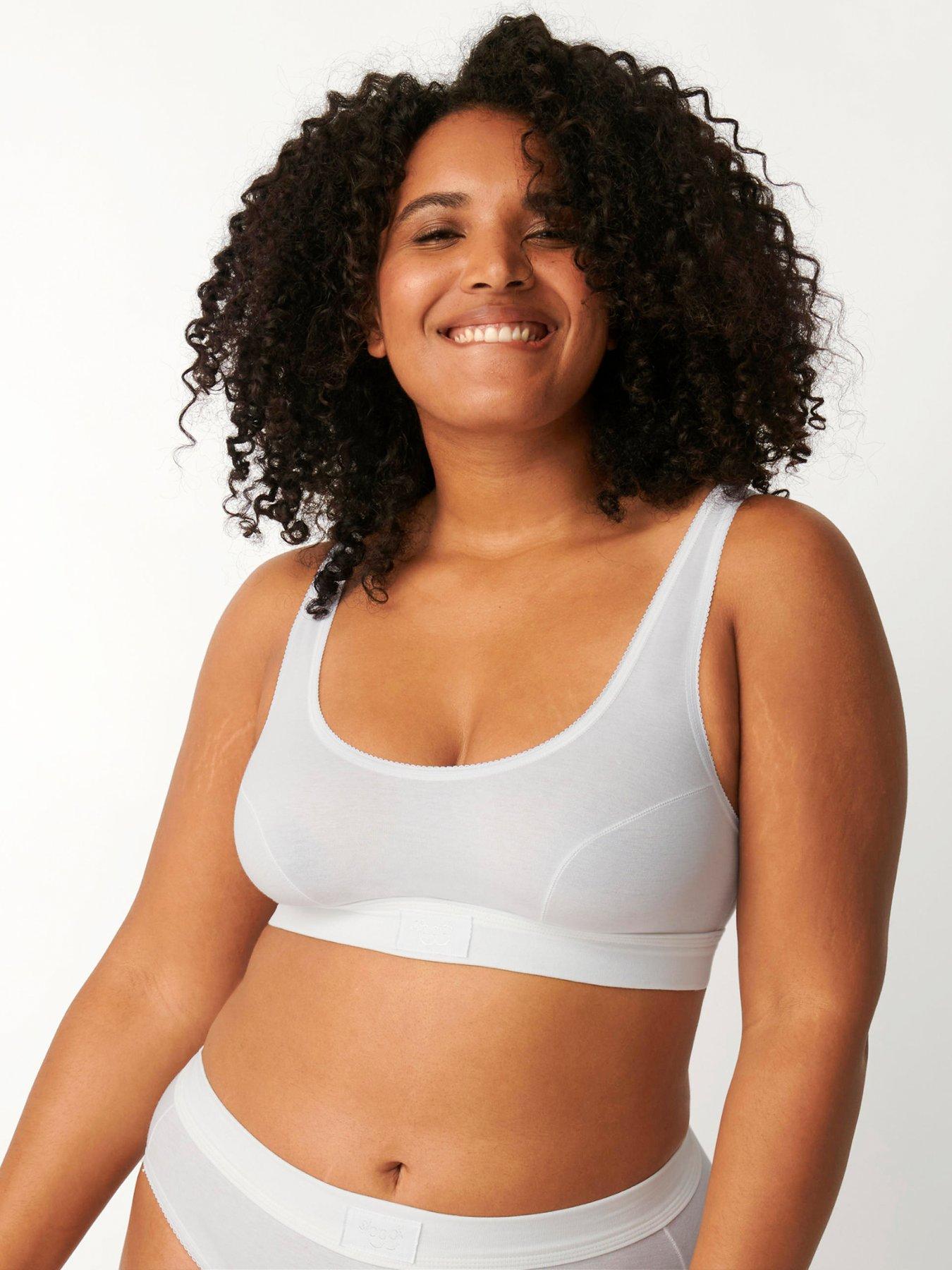 undefined Double Comfort Cotton Crop Top