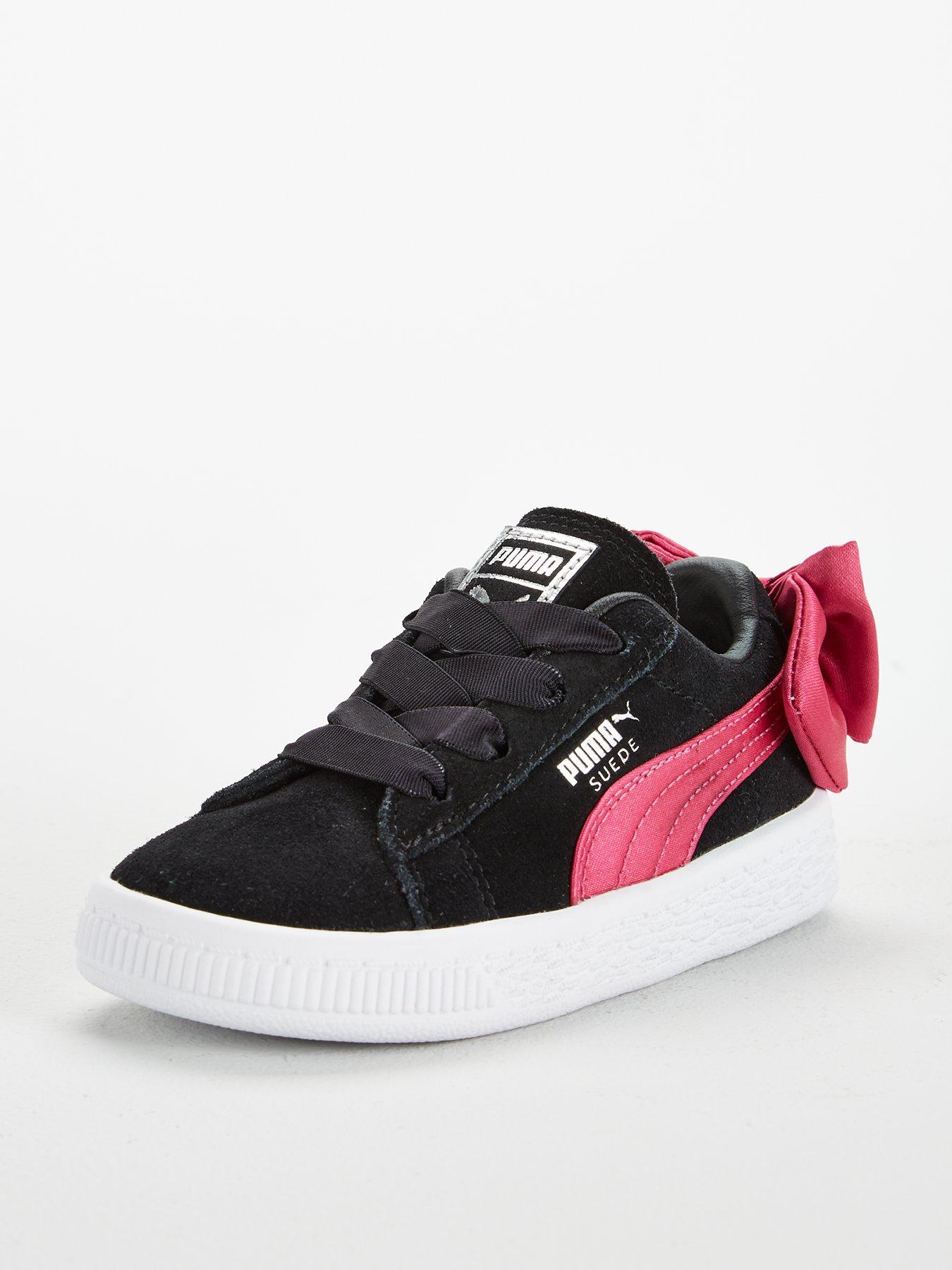 infant puma bow trainers