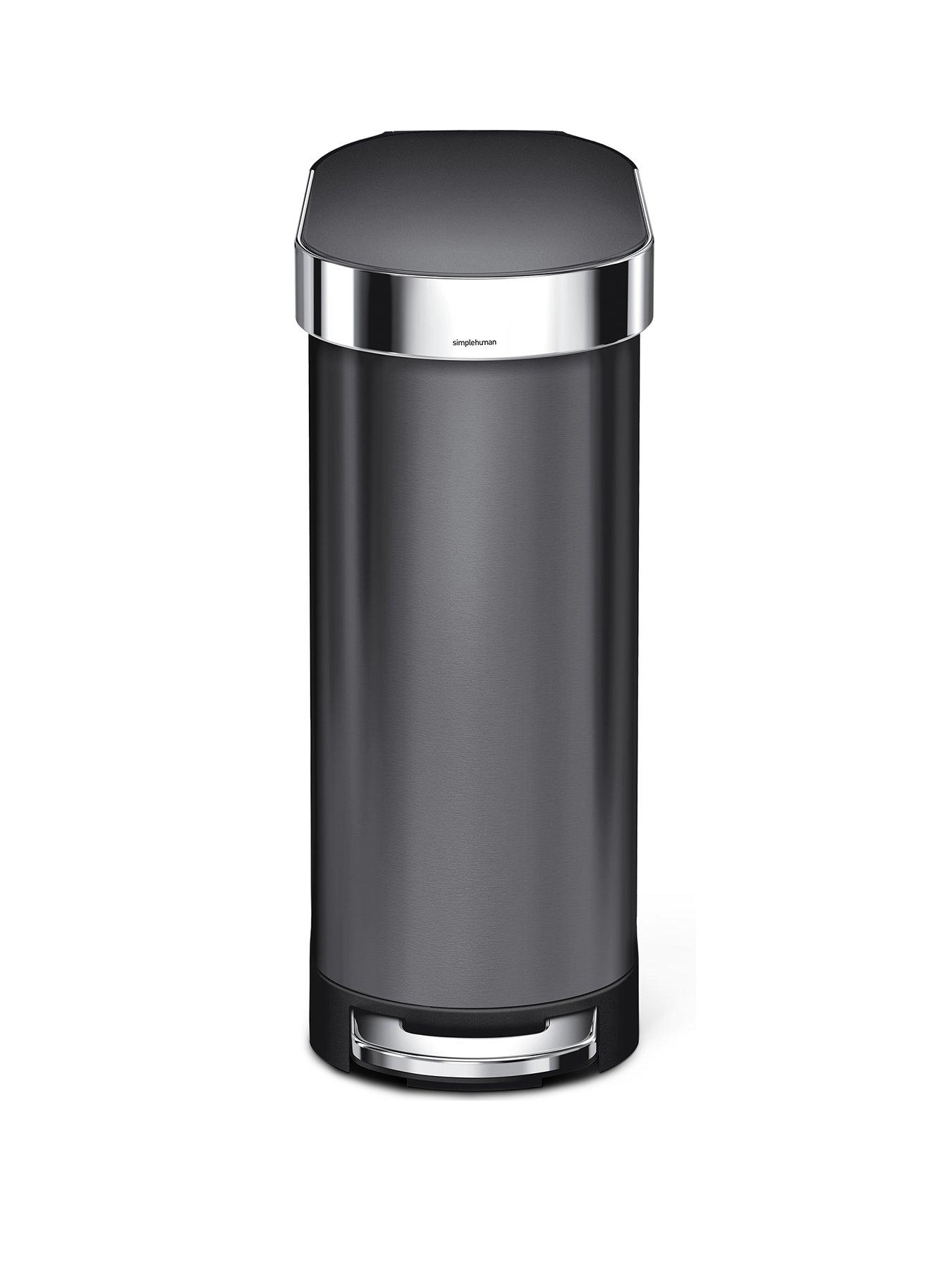 Simplehuman Slim 45-Litre Stainless Steel Pedal Bin &Ndash; Black review