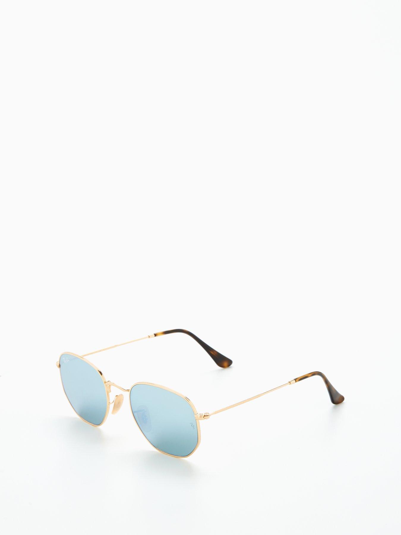 Image 1 of 5 of Ray-Ban Hexagonal Sunglasses -&nbsp;Gold