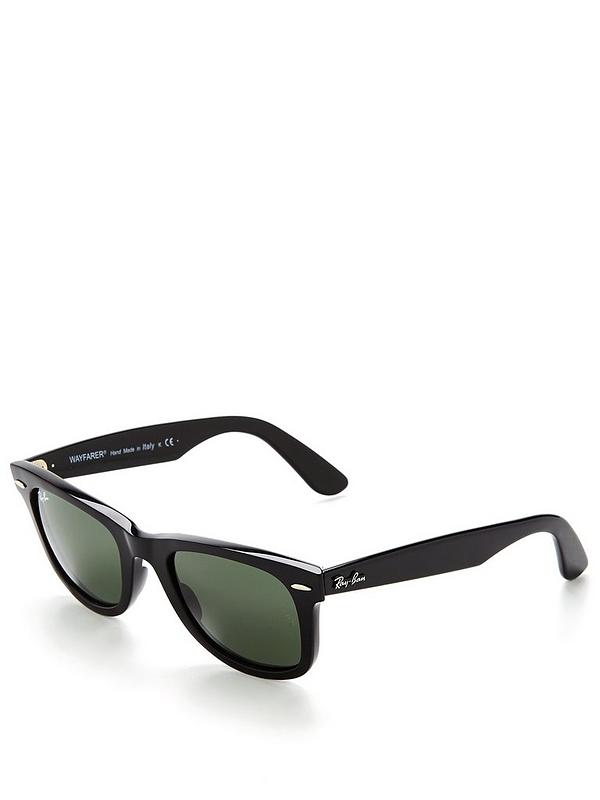 Ray-Ban Classic Wayfarer Sunglasses - Black | Very.co.uk