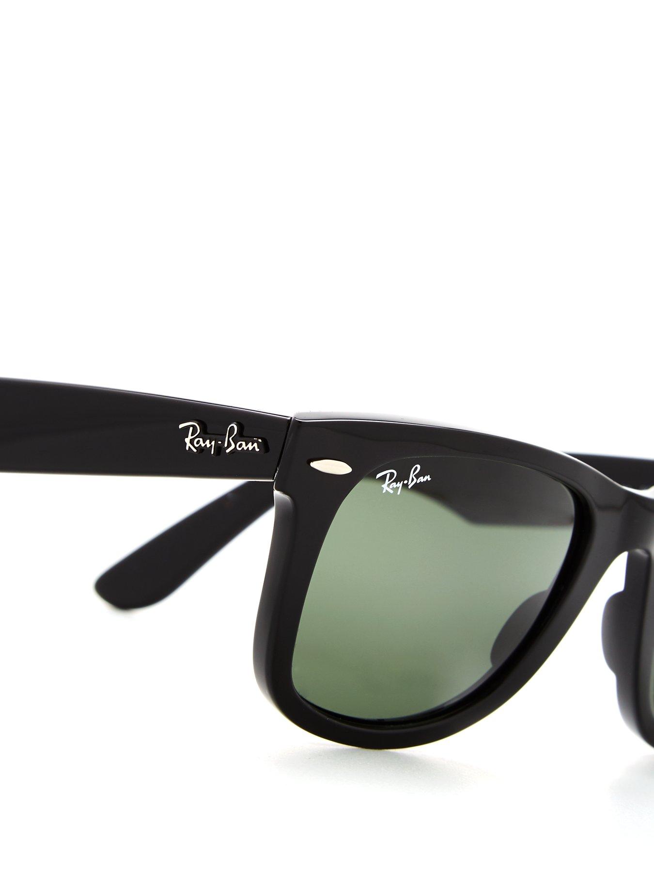 Ray-Ban Classic Wayfarer Sunglasses - Black | Very.co.uk