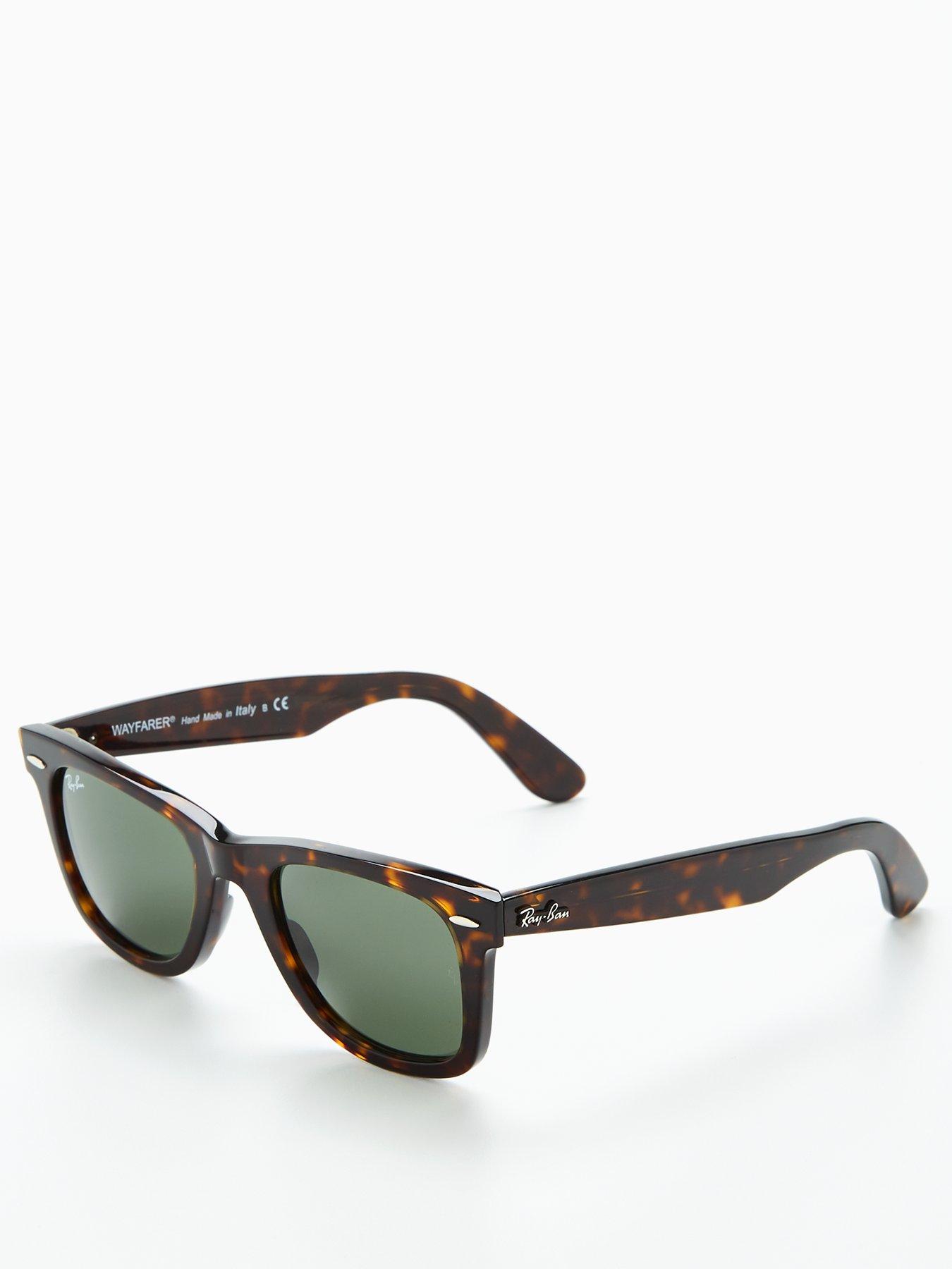 Tortoiseshell ray hot sale ban wayfarers