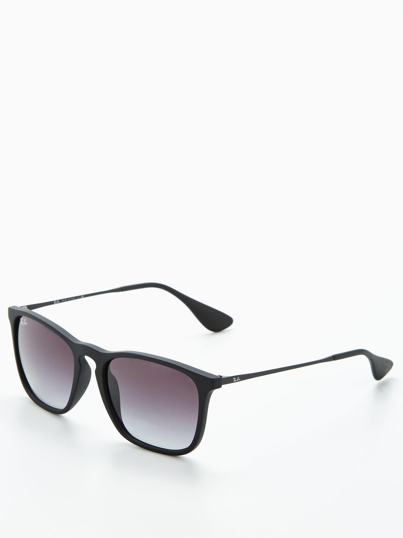 Image 2 of 5 of Ray-Ban Chris Square Sunglasses -&nbsp;Rubber Black