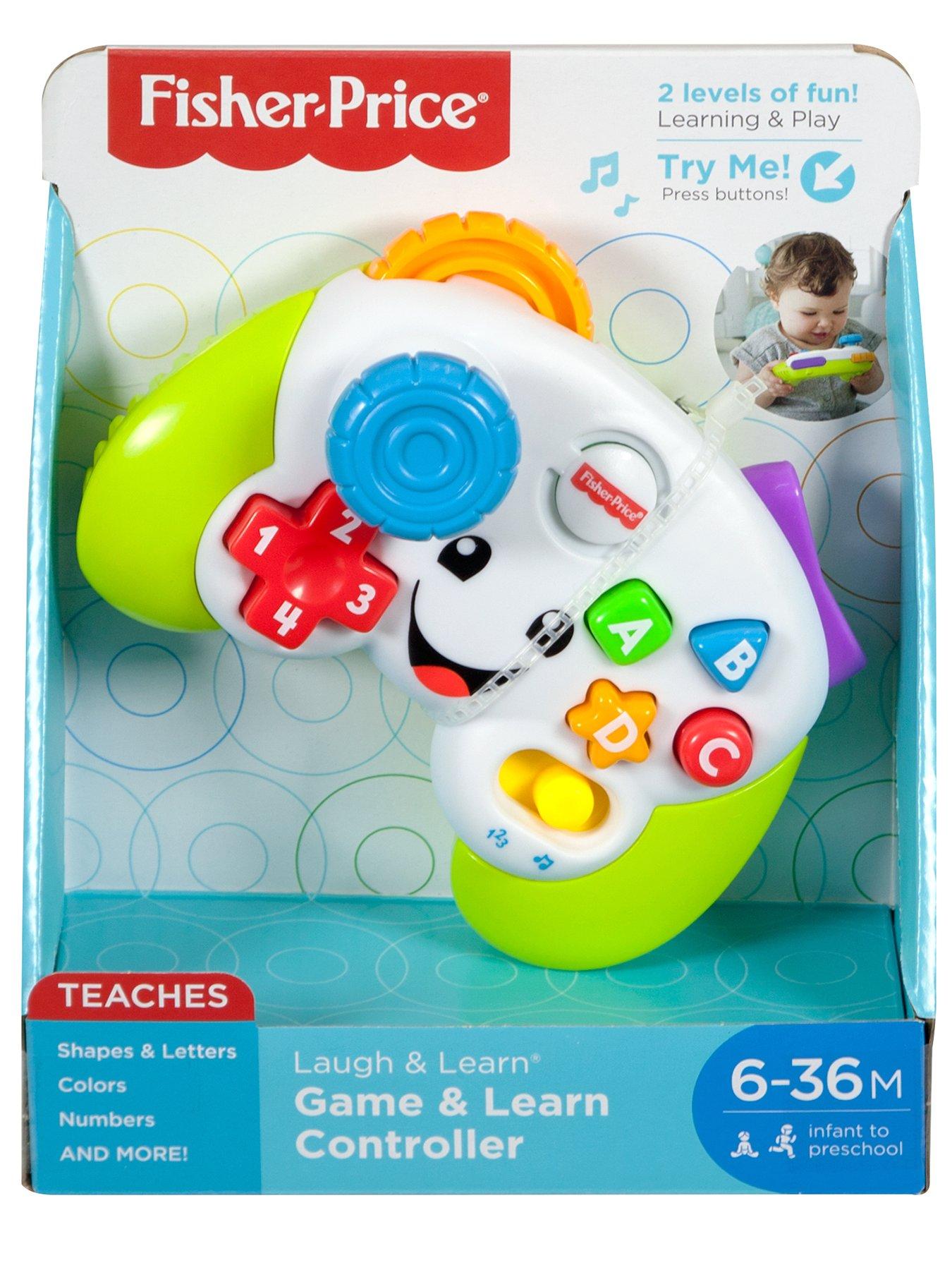 Fisher price laugh and learn game on sale controller