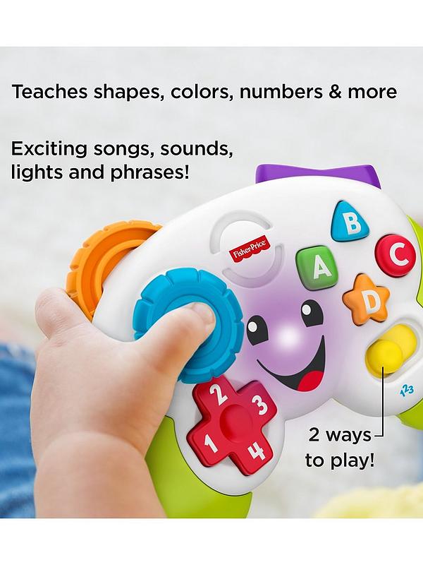 Image 4 of 7 of Fisher-Price Laugh &amp; Learn Game &amp; Learn Controller Baby Toy