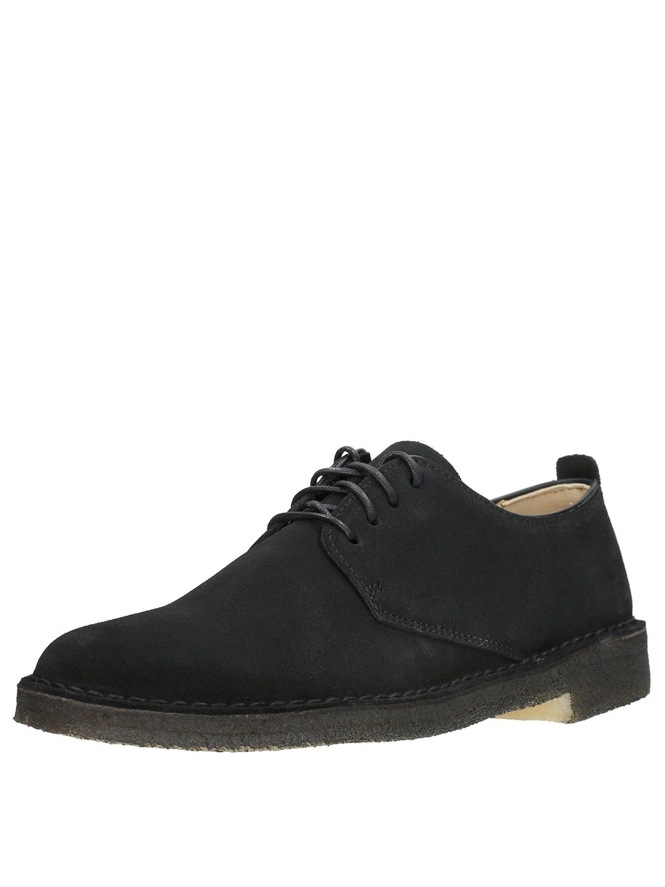 clarks originals desert london black