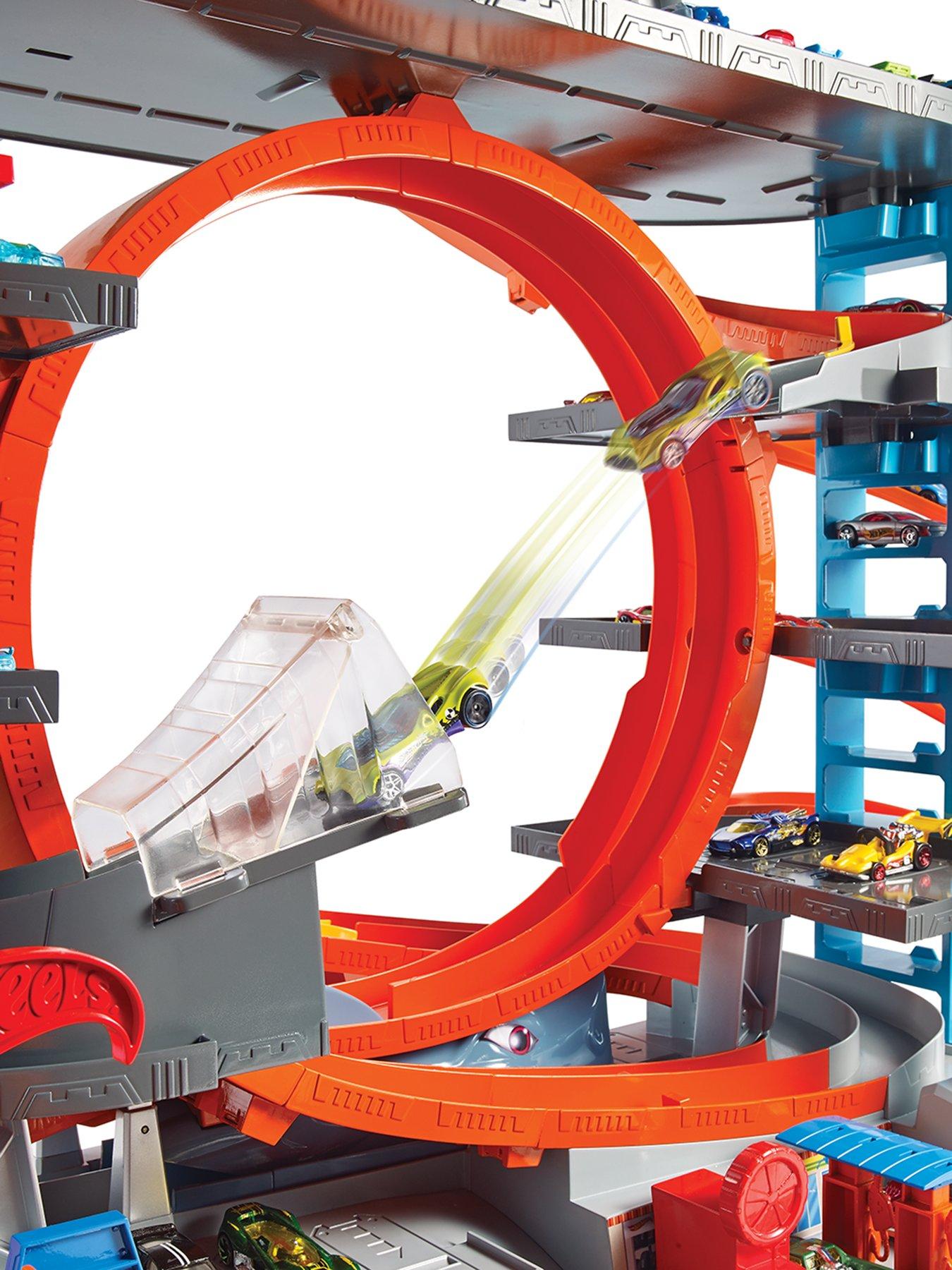 hot wheels garage tower shark