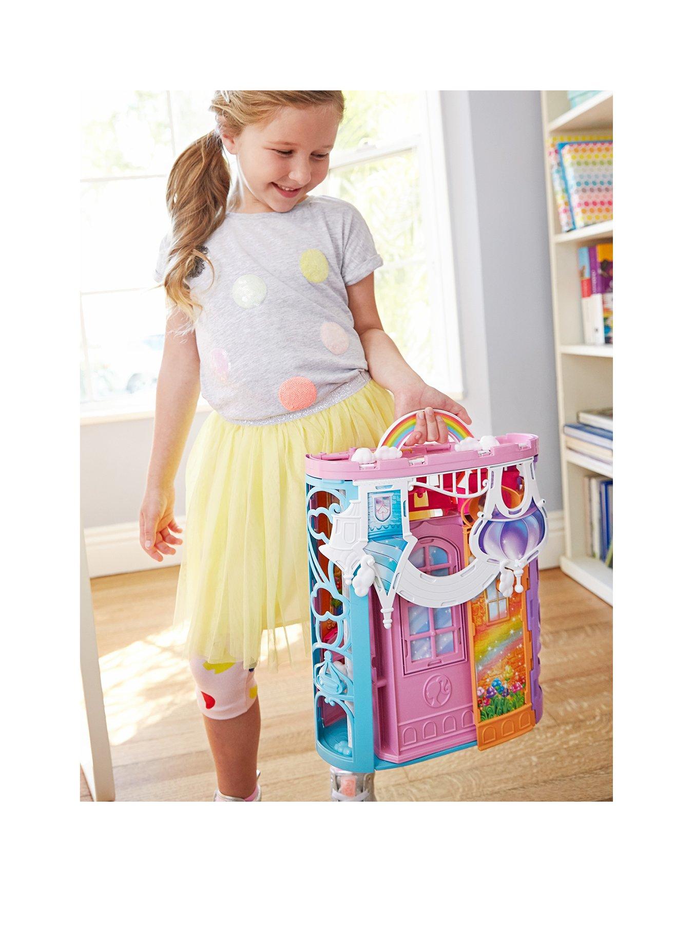 barbie dreamtopia portable castle