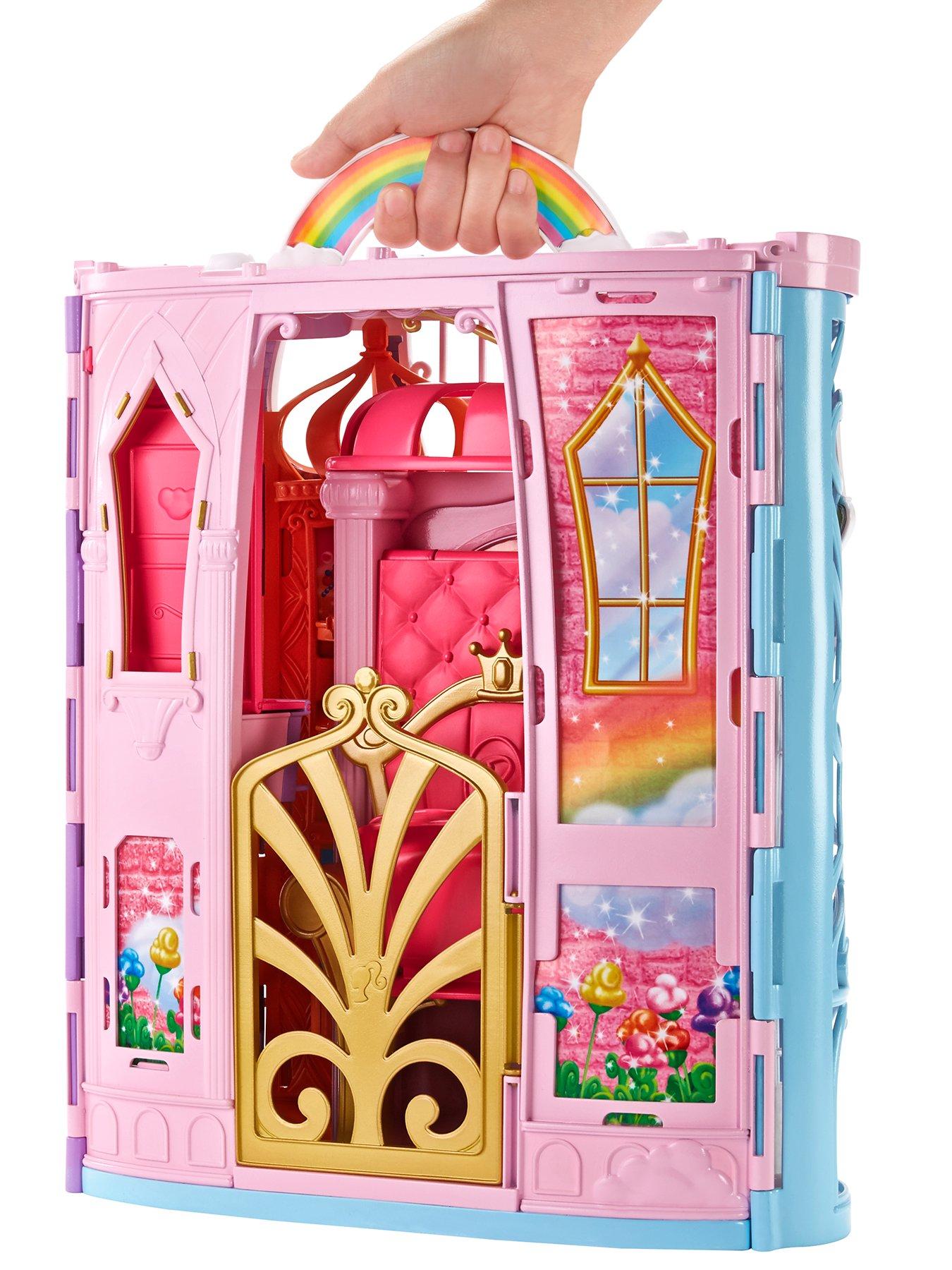 barbie dreamtopia portable castle