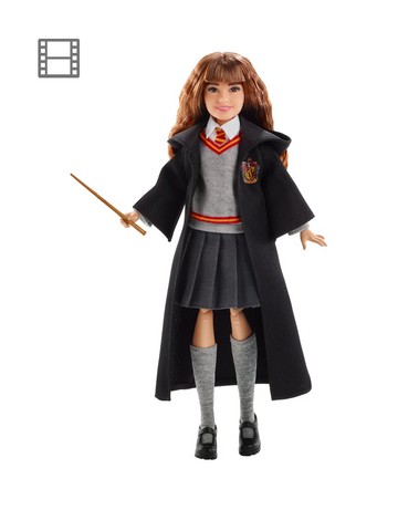 Wizarding World Harry Potter, Hermione Granger & Ginny Weasley Deluxe  8-inch Dolls & Accessories Gift Set, Over 20 Pieces, Kids Toys for Ages 6  and up