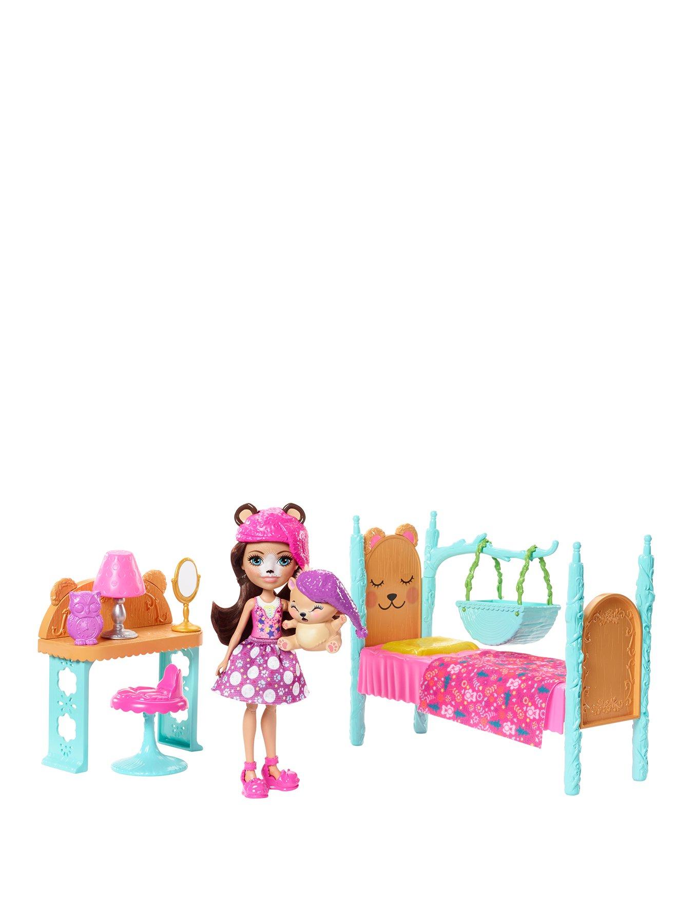 enchantimals dreamy bedroom playset