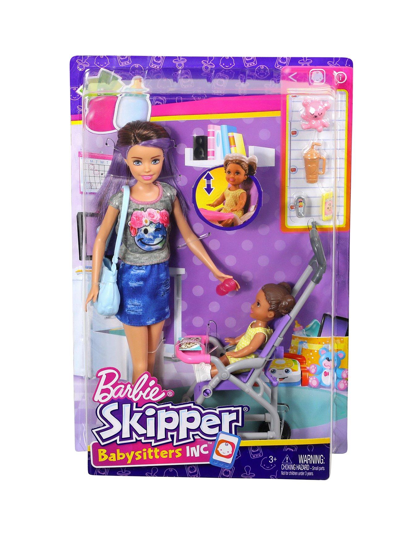 barbie skipper babysitter stroller