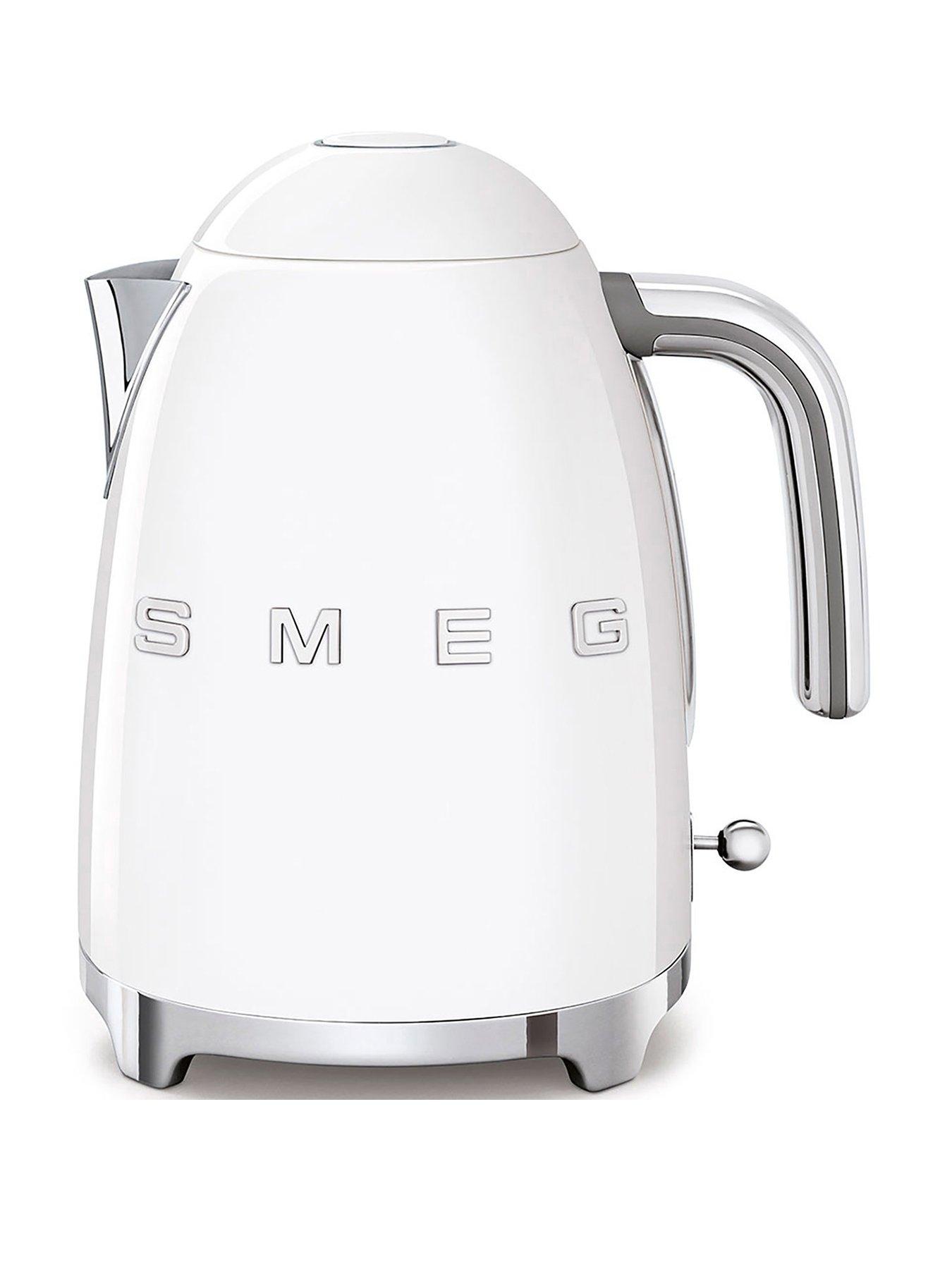 Smeg KLF03 Retro Style Jug Kettle, 3KW, 1.7L - White