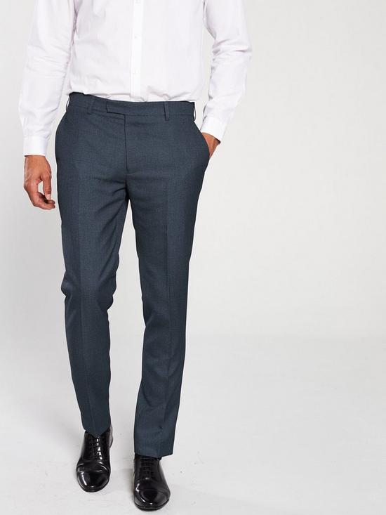 Skopes Harcourt Slim Trousers - Blue | very.co.uk