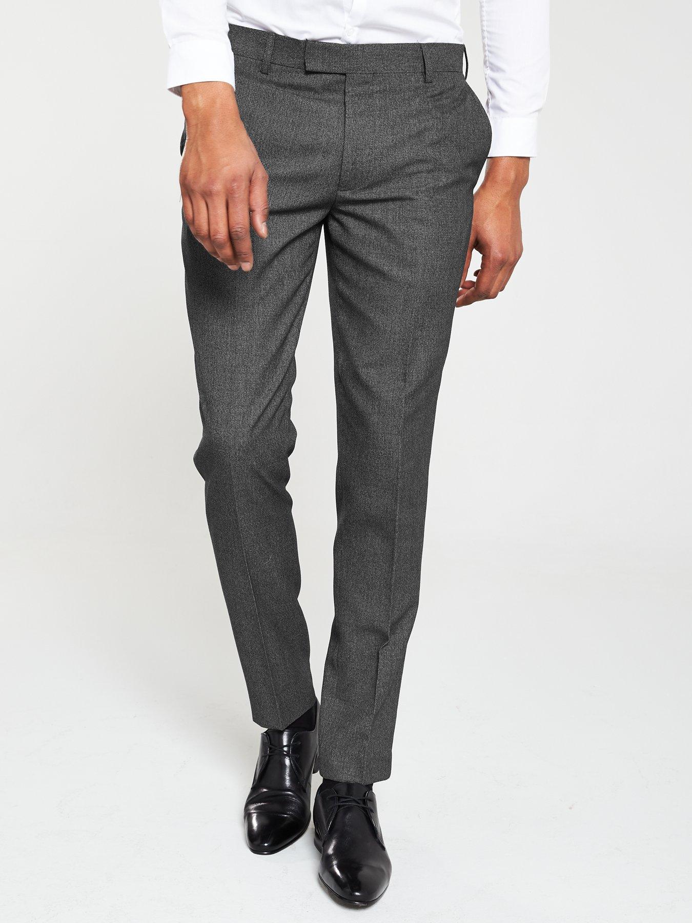 Skopes Harcourt Slim Trousers - Grey | very.co.uk