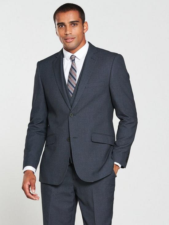 Skopes Harcourt Tailored Fit Jacket - Blue | very.co.uk