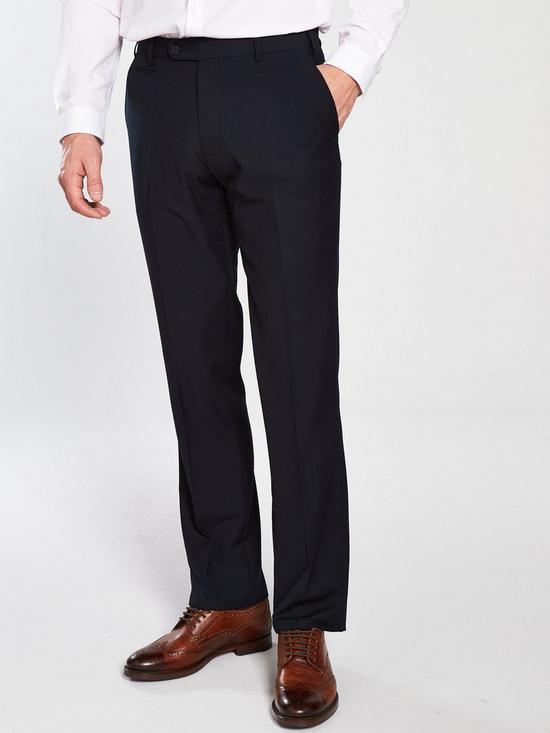 front image of skopes-madrid-tailored-trousers-navy