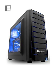 PC Specialist Stalker Elite Intel® Core™ i3 Processor, GeForce GTX 1060 Graphics, 8Gb RAM, 1Tb HDD Gaming PC