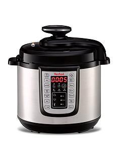 Tefal All-in-One Electric Pressure Cooker -Â Stainless Steel & Black